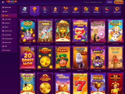 Duospin casino in Global